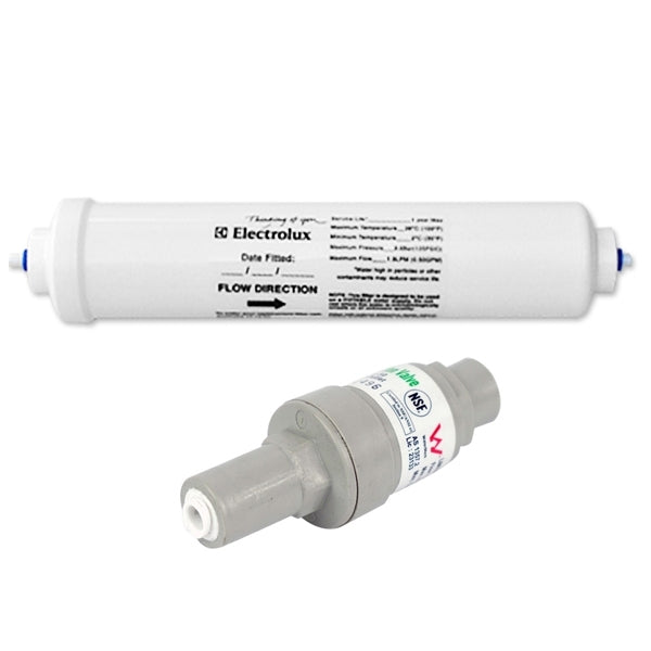 Electrolux / Westinghouse 1450970 Genuine External Filter with 1/4" Tube 350kpa / 50 PSI PLV FMP 350