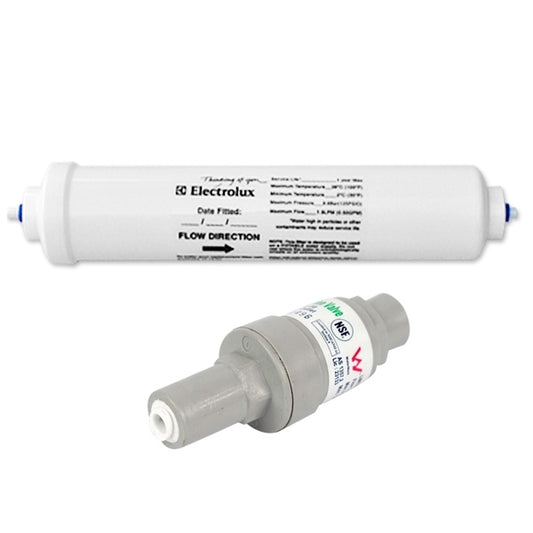 Electrolux / Westinghouse 1450970 Genuine External Filter with 1/4" Tube 350kpa / 50 PSI PLV FMP 350