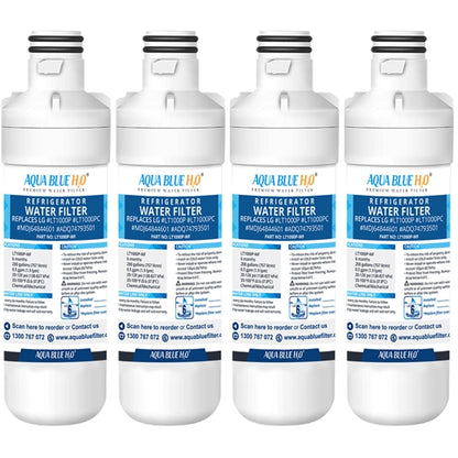 LG LT1000P, MDJ64844601, ADQ74793501 compatible water filter with LG LT120F ADQ73214404 replacing air filter