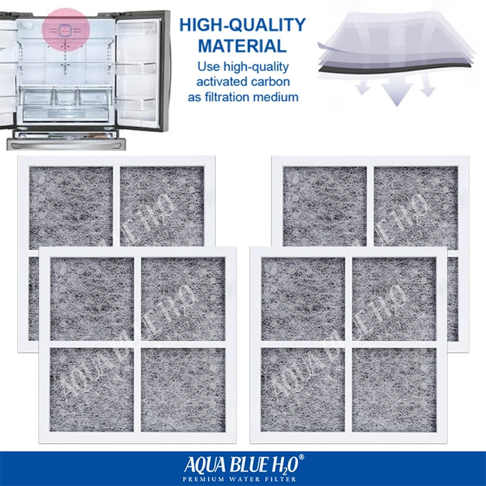 LG LT1000P, MDJ64844601, ADQ74793501 compatible water filter with LG LT120F ADQ73214404 replacing air filter