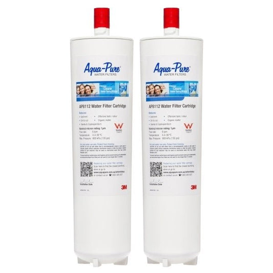 2X 3M Aqua - Pure AP8112 Water Filter Cartridge - WATER FILTER DISTRIBUTORS