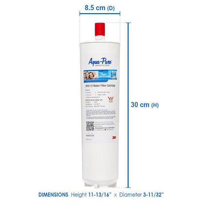 2X 3M Aqua - Pure AP8112 Water Filter Cartridge - WATER FILTER DISTRIBUTORS