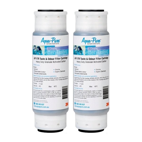 2X AP117SL Genuine 3M Aqua pure Replacement Water - Filter Cartridge - WATER FILTER DISTRIBUTORS
