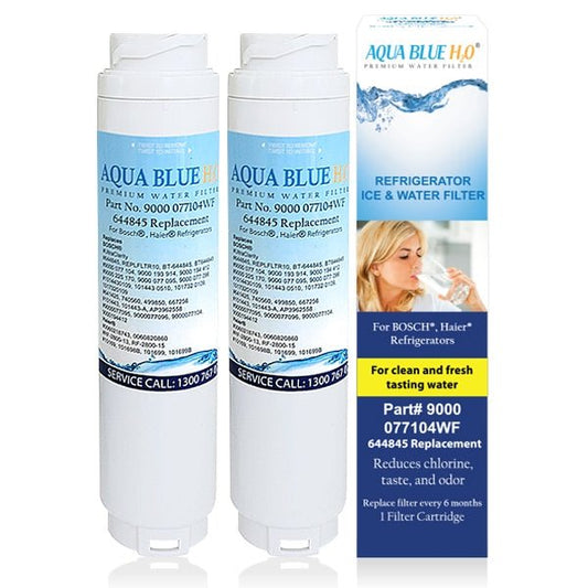 2x Bosch Fridge Filter Replacement Generic UltraClarity 644845/740560 - WATER FILTER DISTRIBUTORS
