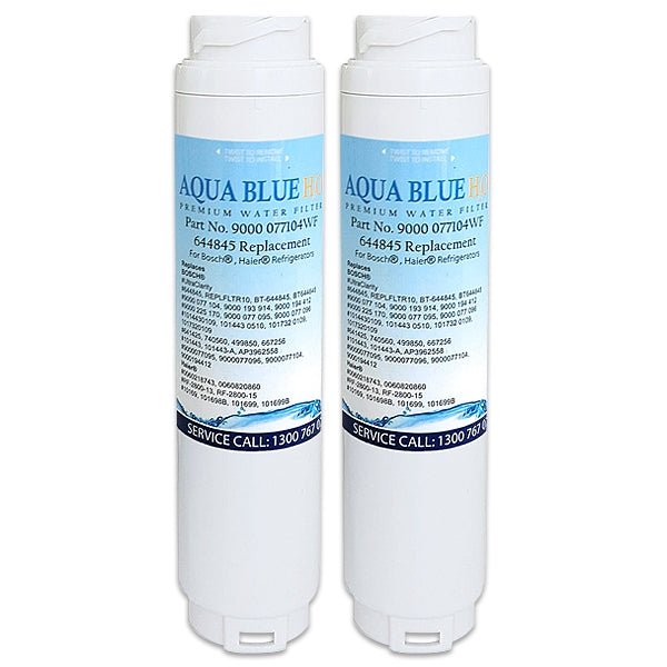 2x Bosch Fridge Filter Replacement Generic UltraClarity 644845/740560 - WATER FILTER DISTRIBUTORS
