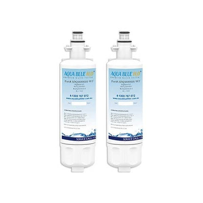 2x LG LT700P / ADQ36006101 Fridge Water Filters by Aqua Blue H20 - WATER FILTER DISTRIBUTORS