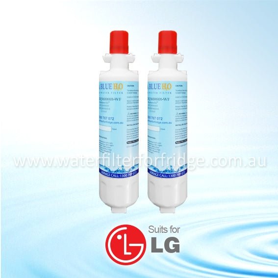 2x LG LT700P / ADQ36006101 Fridge Water Filters by Aqua Blue H20 - WATER FILTER DISTRIBUTORS