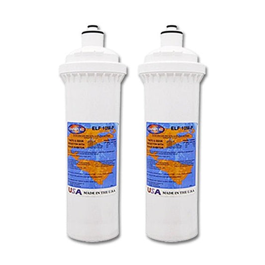 2x Omnipure ELF Carbon Block with Phosphate 12.7" ELF - 10M - P - WATER FILTER DISTRIBUTORS