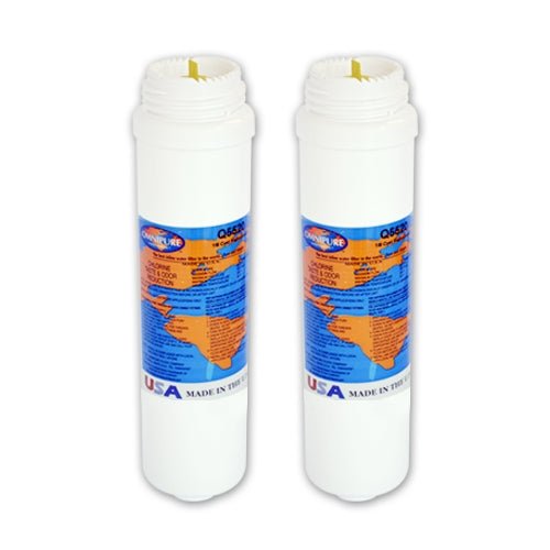 2x Omnipure Q5520 Q - Series Quick change 1 micron Water Filter - WATER FILTER DISTRIBUTORS