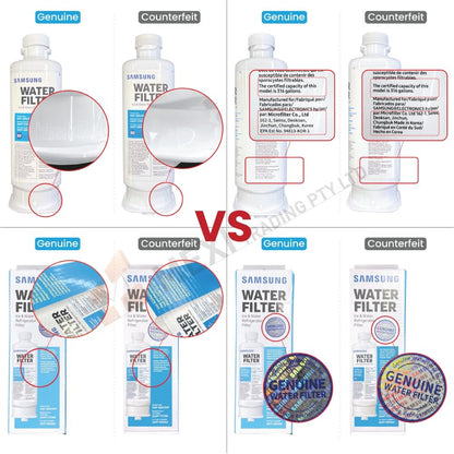 2X Samsung Genuine DA97-17376B Refrigerator Water Filter HAF-QIN/EXP - WATER FILTER DISTRIBUTORS