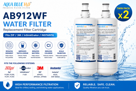 2x ZIP GlobalPlus Generic Replacement Water Filter 91291 /ZIP912 - WATER FILTER DISTRIBUTORS