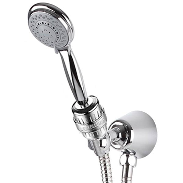 3 Function Premium Shower filter + hose and header wall bracket set SF650 - WATER FILTER DISTRIBUTORS