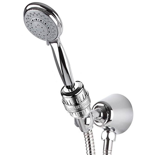 3 Function Premium Shower filter + hose and header wall bracket set SF650 - WATER FILTER DISTRIBUTORS