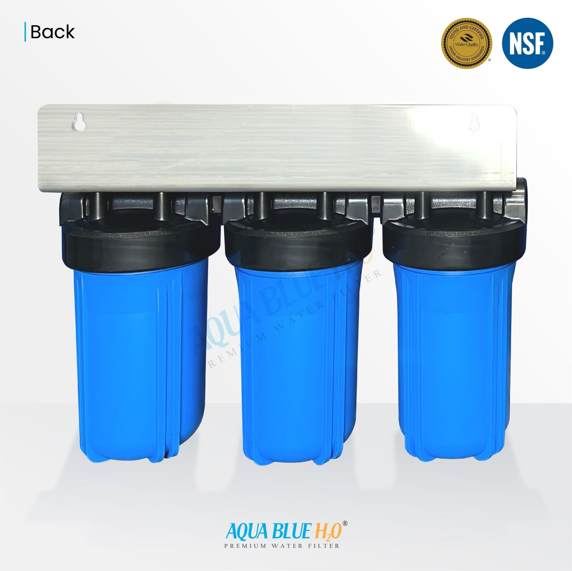 3 Stage Big Blue Whole House System including Cartridge - WATER FILTER DISTRIBUTORS