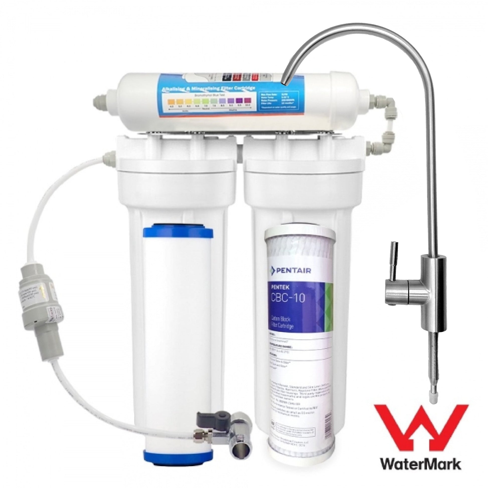 3 Stage Cerametix Fluoride removal KIt with Alkaline - WATER FILTER DISTRIBUTORS