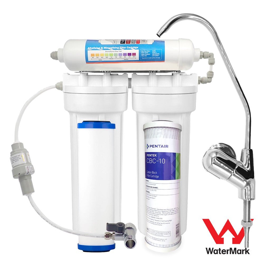 3 Stage Cerametix Fluoride removal KIt with Alkaline - WATER FILTER DISTRIBUTORS