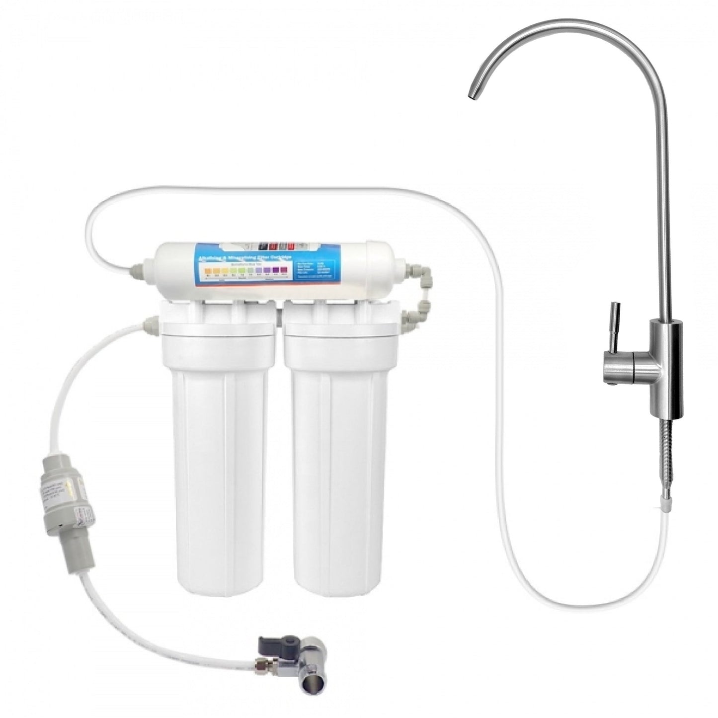 3 Stage Cerametix Fluoride removal KIt with Alkaline - WATER FILTER DISTRIBUTORS