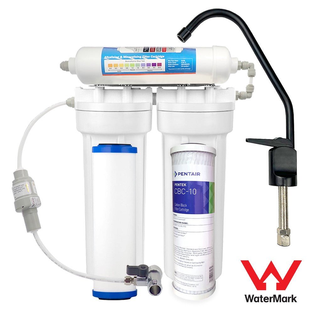 3 Stage Cerametix Fluoride removal KIt with Alkaline - WATER FILTER DISTRIBUTORS