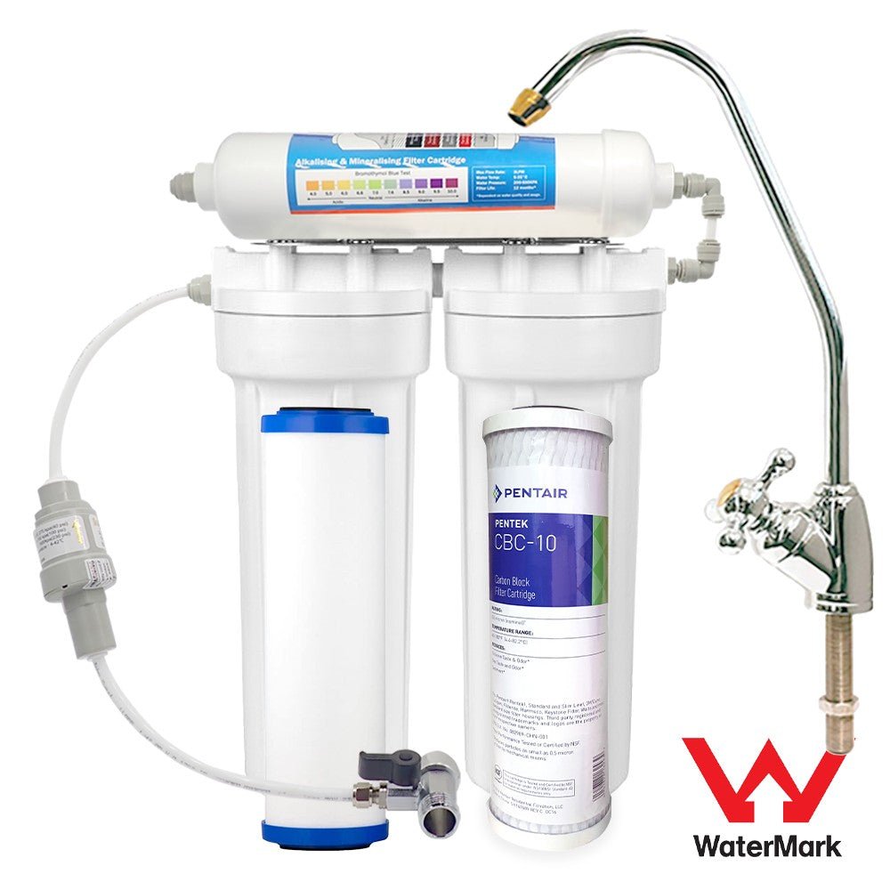 3 Stage Cerametix Fluoride removal KIt with Alkaline - WATER FILTER DISTRIBUTORS