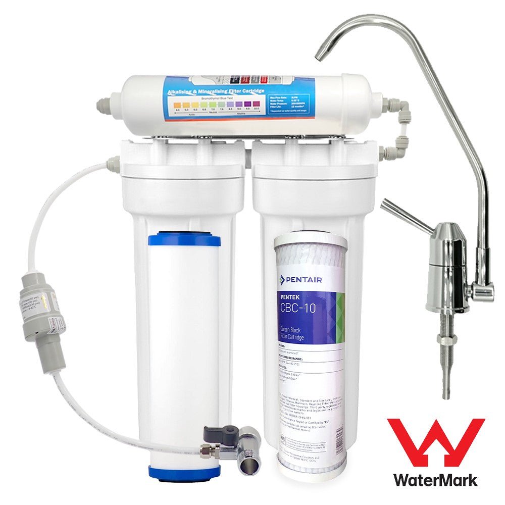 3 Stage Cerametix Fluoride removal KIt with Alkaline - WATER FILTER DISTRIBUTORS