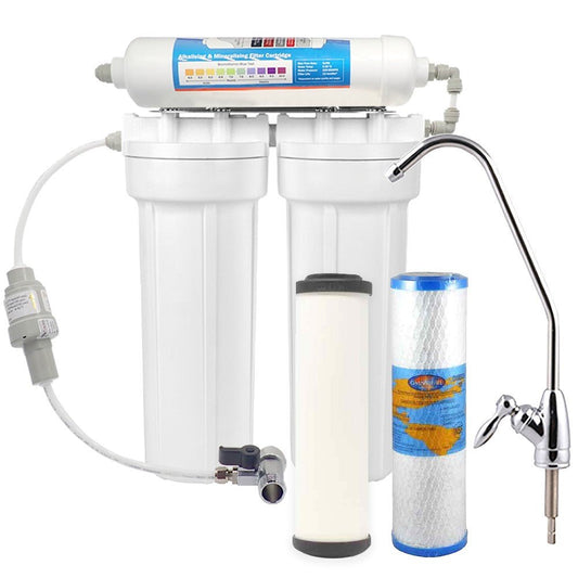 3 Stage Doulton water filter system with Alkaline - WATER FILTER DISTRIBUTORS