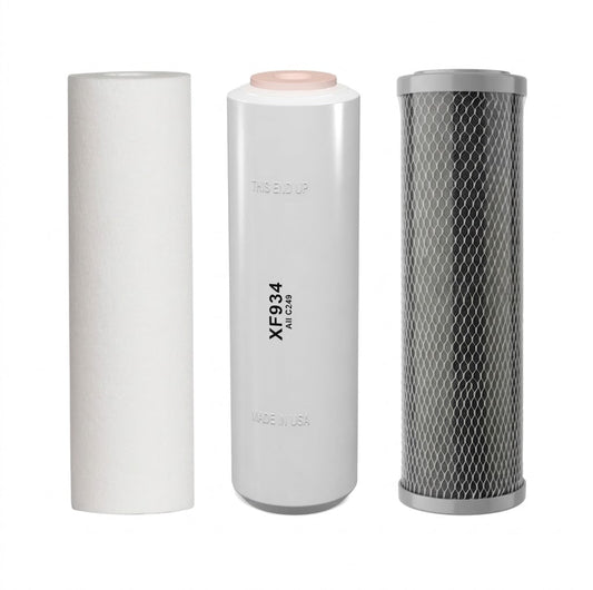 3 Stage Fluoride reduction Filter set - WATER FILTER DISTRIBUTORS