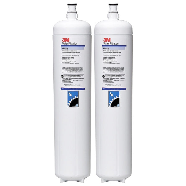 3M Purification HF95-S Replacement Cartridge 56135-27 for ICE195-S Water Filtration System - 3 Micron and 5 GPM