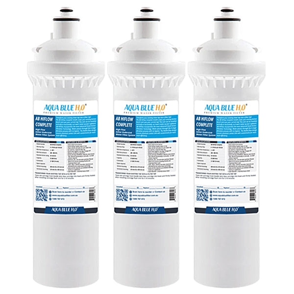 Aqua Blue H20  High Flow in-line - 4 Stage Water Filtration System