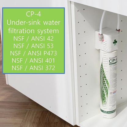 Under-sink water filtration system Paragon Water Filter CP-4