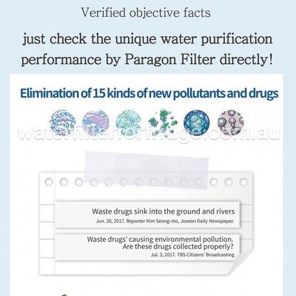 Under-sink water filtration system Paragon Water Filter CP-4