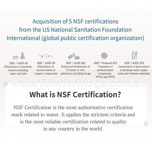 PFOS and PFOA  remove filter system