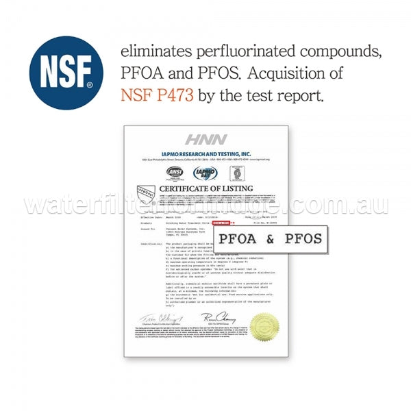PFOS and PFOA  remove filter system