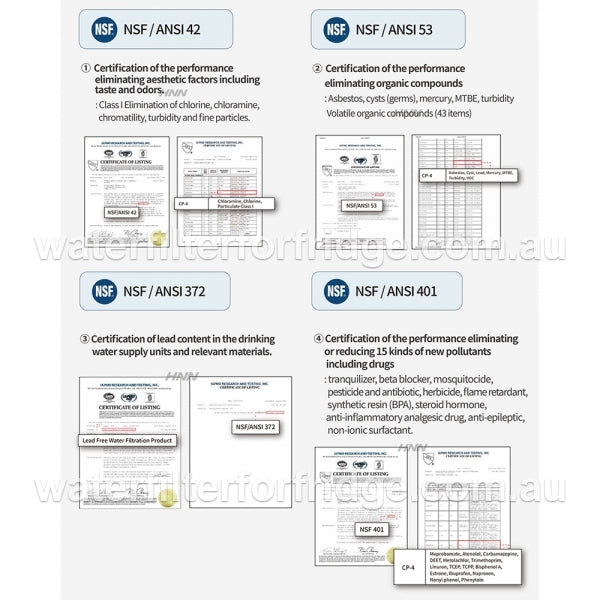 PFOS and PFOA  remove filter system