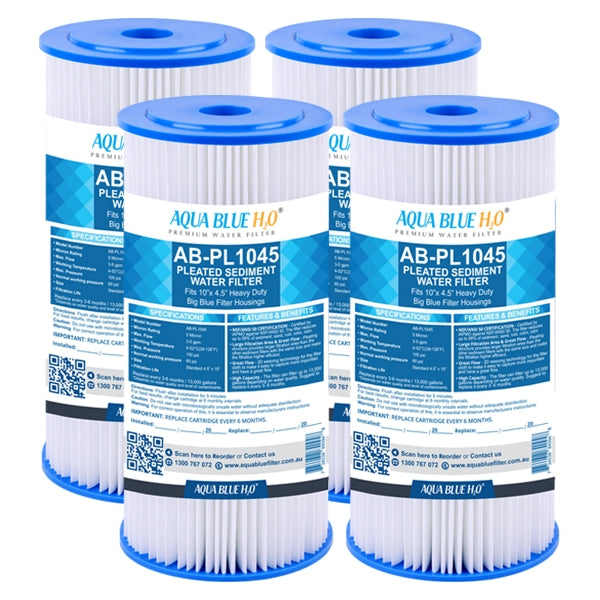 Compatible with Puretec PP Series PP05LD1 Polyester Pleated Sediment Cartridge, 10 inch, 5um