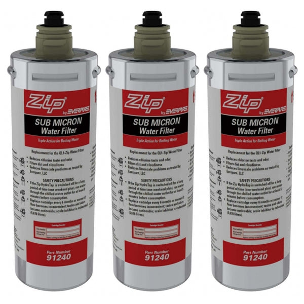 ZIP Genuine 91240 Sub-Micron Triple Action Water Filter