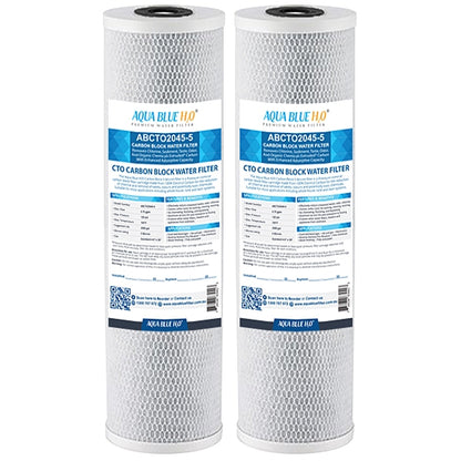 Big Blue 20"x4.5" Whole House CTO Carbon Block 5Mic