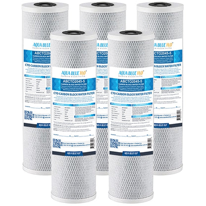 Big Blue 20"x4.5" Whole House CTO Carbon Block 5Mic