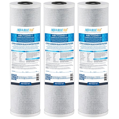 Big Blue 20"x4.5" Whole House CTO Carbon Block 1Mic