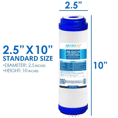 Cuno AP110 and AP117 Sediment with GAC Carbon Water Filter Replacement by Aqua Blue