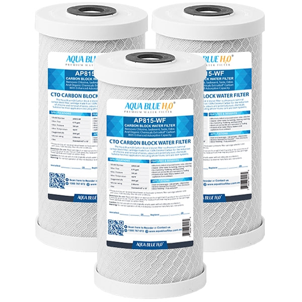 Aquapure AP815 5 Micron 10 X 4.5  Whole House CTO  Carbon Filter