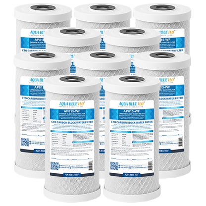 Aquapure AP815 5 Micron 10 X 4.5  Whole House CTO  Carbon Filter