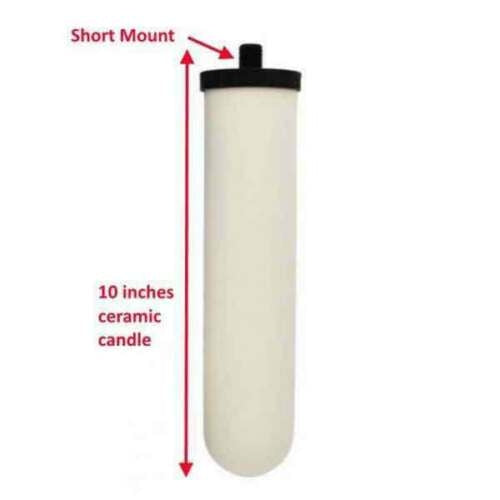 Doulton Compatible Ceramic Candle Carbon Block Water Filter 10"