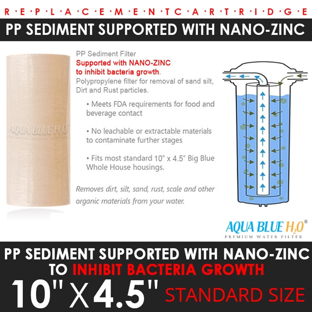 Triple  Whole House Rainwater tank Water System with whole Kit 10X 4.5