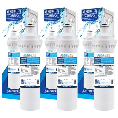 Aqua Blue H20  High Flow in-line - 4 Stage Water Filtration System