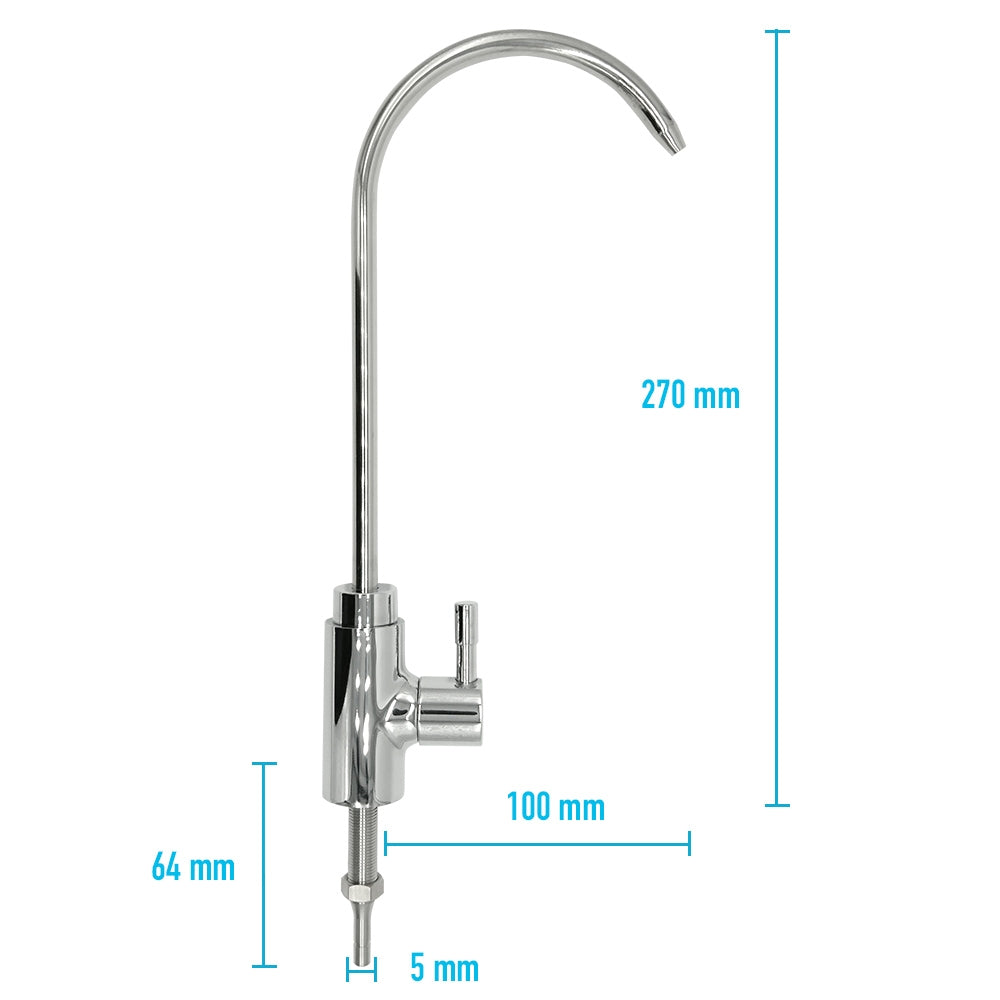 Faucet M Drinking Water Filter Tap Chrome Plated faucets round handle