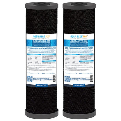 Big Blue 20"x4.5" Whole House CTO Carbon Block 1Mic