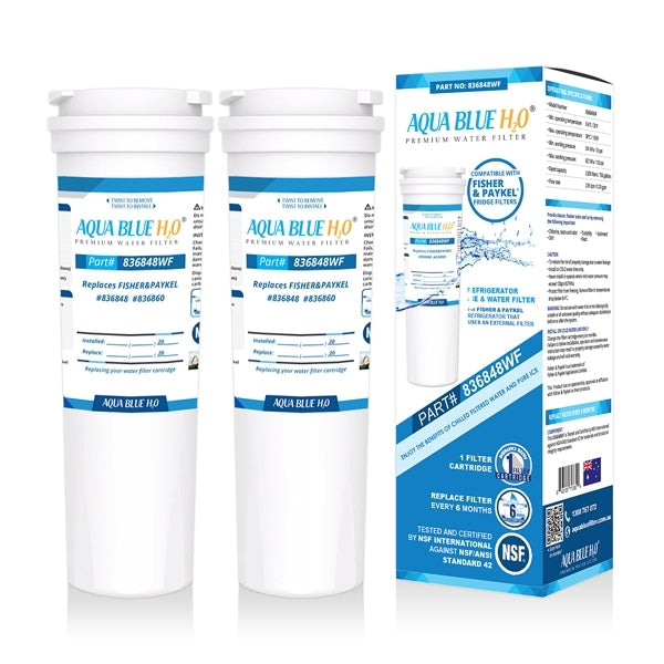 AQUA BLUE H2O GENERIC REPLACEMENT FOR FISHER AND PAYKEL 836848