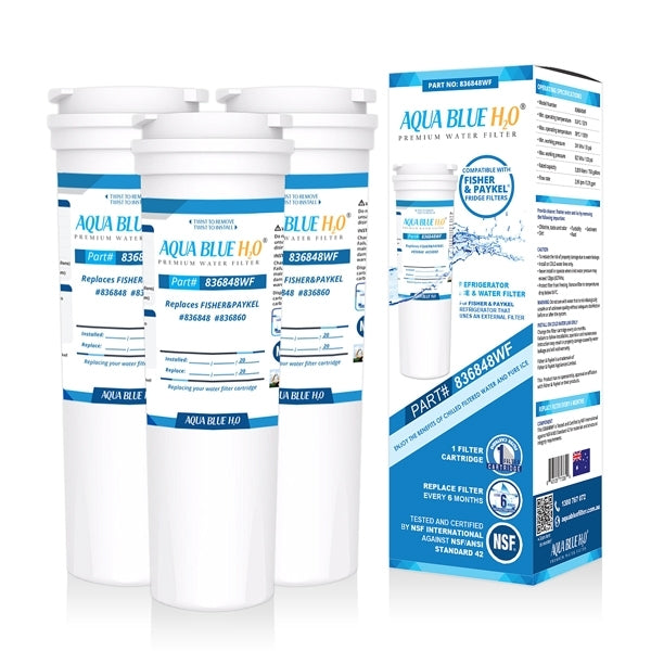 AQUA BLUE H2O GENERIC REPLACEMENT FOR FISHER AND PAYKEL 836848