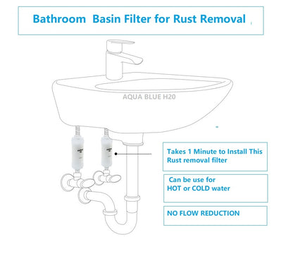 Antibacterial Rust Removal Shower Filter - Bodyluv