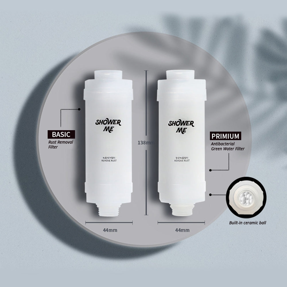 Antibacterial Rust Removal Shower Filter - Bodyluv